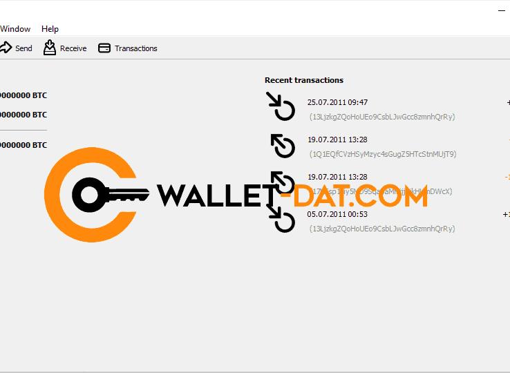 bitcoin wallet dat